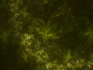 Imaginatory fractal abstract background Image