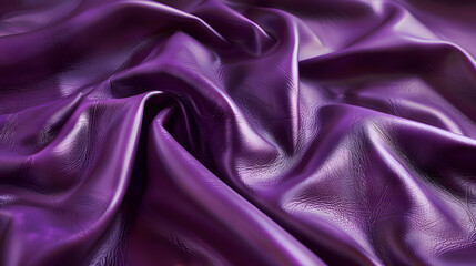 Purple leather with a fine, smooth surface
