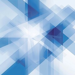 Obraz premium Simplified Abstract Blue Medical Crosses
