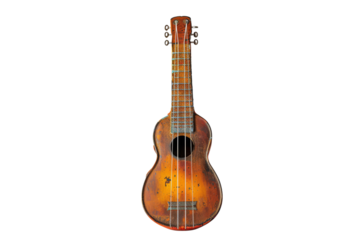 Vintage Ukulele with Worn Finish