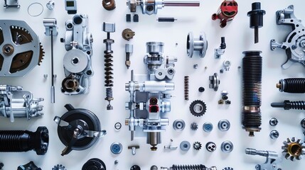 Metal parts industry for machinery