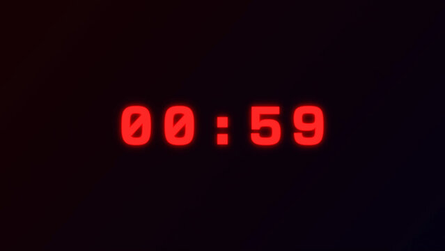 Countdown Timer Background 4K 1:1 16:9 9:16