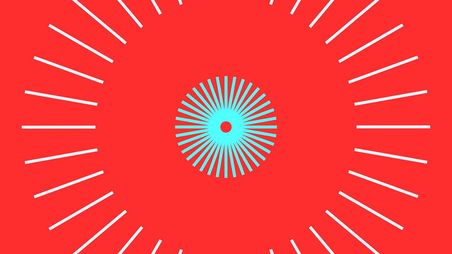 Expanding Fireworks Loop Background 4K 1:1 16:9 9:16