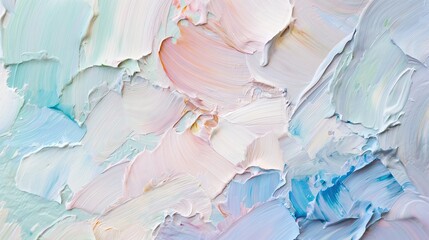 pastel abstract oil or acrylic paint strokes on canvas texture, background for overlay