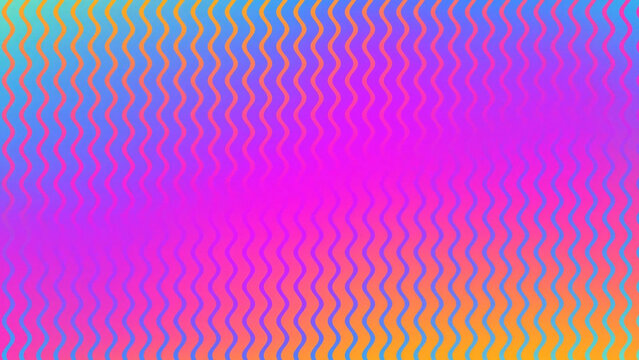 Wavy Lines Gradient Loop Background 4K 1:1 16:9 9:16