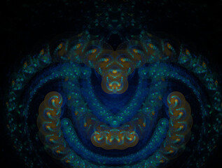 Imaginatory fractal abstract background Image