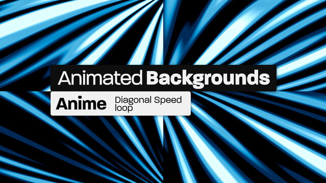 Anime Diagonal Speed Loop Animated Backgrounds 175