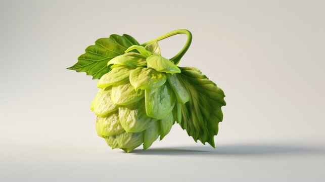 Single hop on a white background
