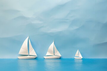 Fototapeta premium yacht in the sea made by midjourney