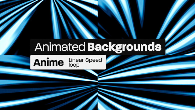 Anime Linear Speed Loop Animated Backgrounds 174