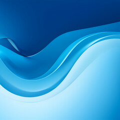abstract blue background with waves blue sea water texture Vector Illustration generate ai

