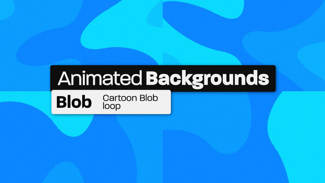Blob Comic Flat Animated Backgrounds 096 