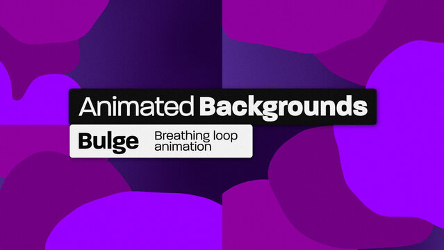 Bulge Breathing Loop Animated Backgrounds 133 