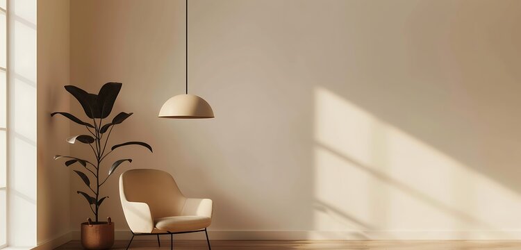interior electronic room in the background with abstract lighting and revolving chair baclground 