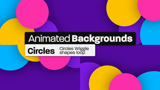 Circles Shapes Animated Backgrounds 087 