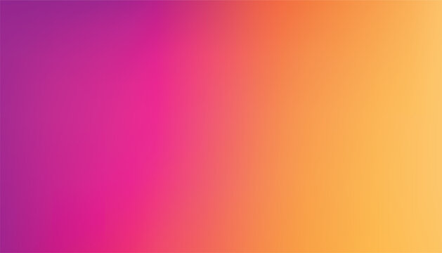 Abstract blurred magenta purple yellow orange magenta background. multicolor light gradiant background. smooth soft gradient backdrop