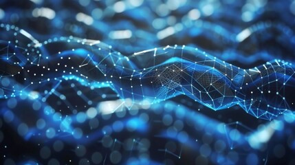 Abstract Digital Connections: Data and Blockchain Technology