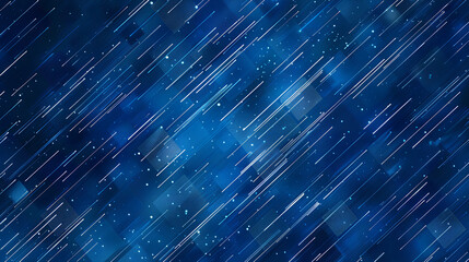 The blue pattern background