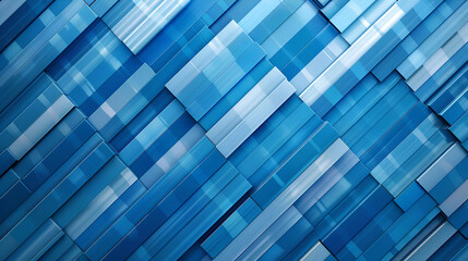 Blue striped background, line, small square pattern