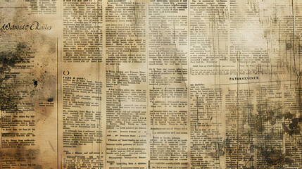 grunge vintage newspaper texture,an old aged texture of newspaper paper