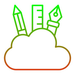 Fototapeta premium Creativity Icon