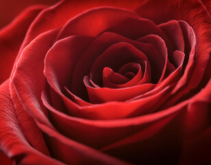 Cinematic Red Rose: A Stunning Macro Shot