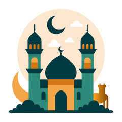 Eid Ul Adha Clip art Vector Illustration