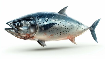 Fototapeta premium fish isolated on white