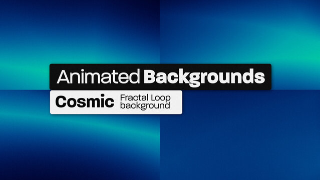Cosmic Fractal Animated Backgrounds 045 