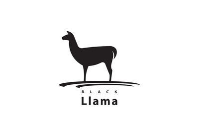 The Llama logo has a minimalist design, black on a white background.