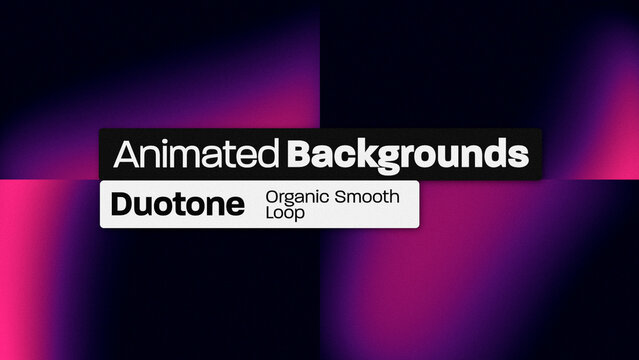 Duotone Organic Animated Backgrounds 070 