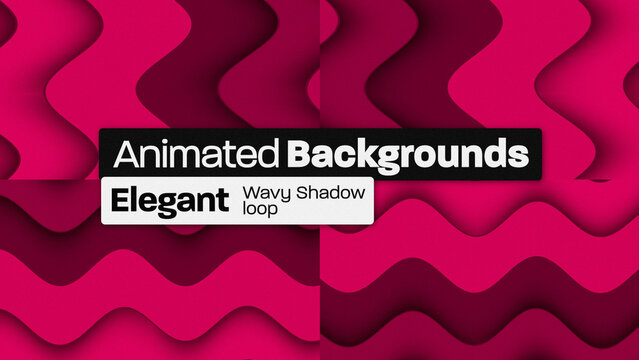 Elegant Wave Shadow Animated Backgrounds 097 