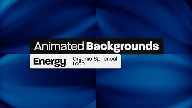 Energy Spherical Organic Animated Backgrounds 066