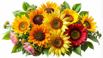 Fototapeta premium Flower bouquets for decoration and decoration