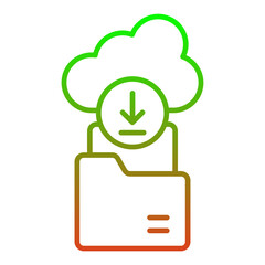 Cloud Download Icon