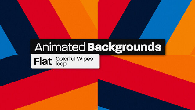 Flat Colorful Animated Backgrounds 092 