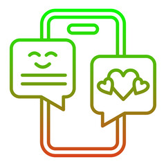Mobile Chat Icon