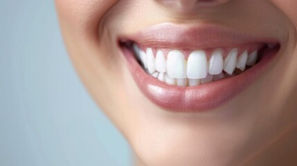 Obraz premium Implanting White Teeth Choosing Between a Healthy Tooth or Dental Surgery