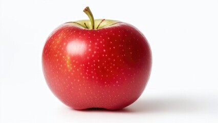 Photo of a fresh Apple on a blank white background