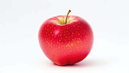 Photo of a fresh Apple on a blank white background