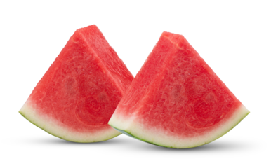 slice watermelon isolated on transparent png