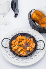 gambas al ajillo cazuela
