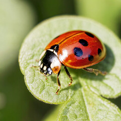 Naklejka premium 무당벌레