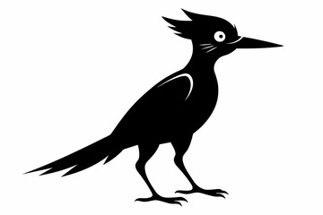 woodpecker bird logo vector illustration