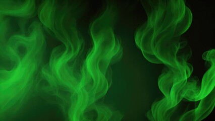 Obraz premium Smoky Green Background