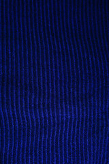 Textur, Hintergrund und Nahaufnahme von Baumwollstoff