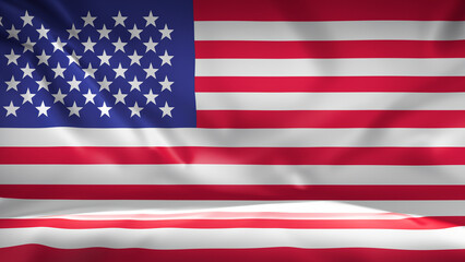 Obraz premium American Independence day background with american flag 