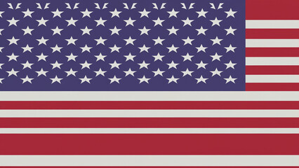Obraz premium American Independence day background with american flag 
