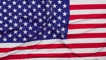 Naklejka premium American Independence day background with american flag 