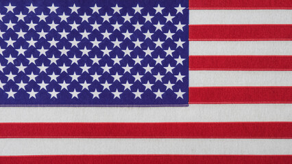 Naklejka premium American Independence day background with american flag 